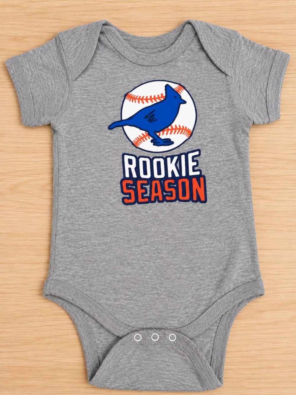 Blue Jay Baseball Baby One Piece T-Shirt Size 18 Months NEW